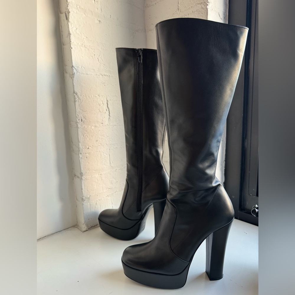 Saint Laurent Black Boots - Picture 7 of 8